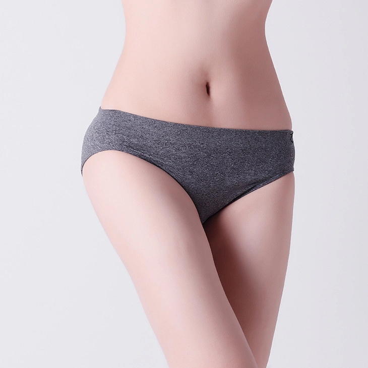 woman underwear, plain low waist design, soft weave. XLS026 ,girl underwear