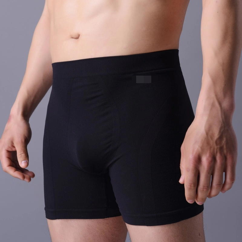 Man seamless underwear, boy boxer, popular fitting design, soft and plain weave. XLS002, man shorts