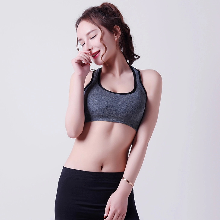 Lady sports bra, fashion design, stretch weave. XLBR027, sports wear