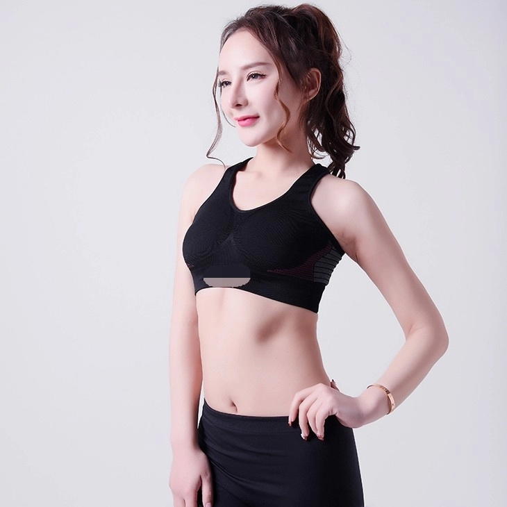 Lady sports Yoga bra, fitting design, stretch weave. XLBR029, woman skivves, foundation garment 